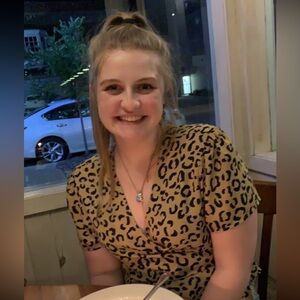 Leopard Print Wrap Top